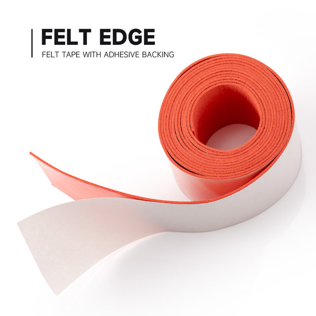 EHDIS 200CM Spare Suede Felt Cloth Tape Household Window Cleaning Squeegee  Edge Corner Protect Tool Car Wrap Applicator Replace - AliExpress